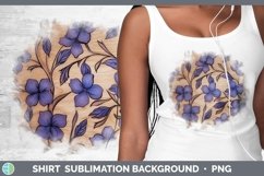 GorgeousWood Burned Flowers Shirt design.