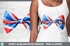 Watercolor Patriotic Bows 01.png Clipart Sublimation PNG Gra Product Image 1