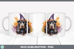 Halloween Spaniel Dog Mug Wrap | Sublimation Coffee Cup Des Product Image 4