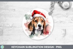 GorgeousSanta Hat Keychain design.