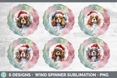 Christmas Santa Hat Cavalier King Charles Spaniel Dog Wind S Product Image 2