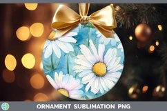 GorgeousWatercolor Flowers Ornament design.