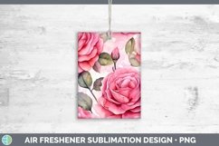 GorgeousWatercolor Flowers Air Freshener design.