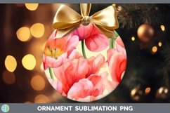 GorgeousWatercolor Flowers Ornament design.