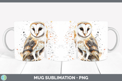 Splash Birds 01 Mug PNG Sublimation Design Bundle Product Image 2