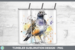Splash Birds 01 Tumbler PNG Sublimation Design Bundle Product Image 16