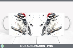 Splash Birds 01 Mug PNG Sublimation Design Bundle Product Image 20