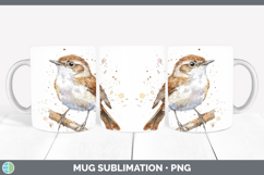 Splash Birds 01 Mug PNG Sublimation Design Bundle Product Image 21