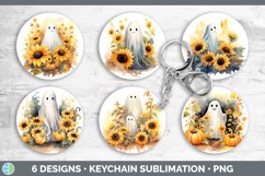 Autumn Ghost Keychain | Bundle Keyring Designs Product Image 2