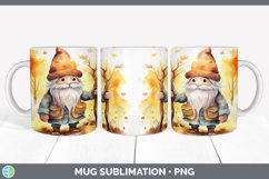 Autumn Gnomes Mug Wrap | Bundle Coffee Cup Designs Product Image 2