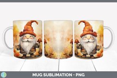 Autumn Gnomes Mug Wrap | Bundle Coffee Cup Designs Product Image 3