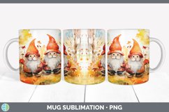 Autumn Gnomes Mug Wrap | Bundle Coffee Cup Designs Product Image 6