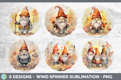 Autumn Gnomes Wind Spinner | Bundle Spinner Designs Product Image 2
