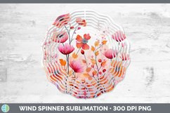 Autumn Flowers Wind Spinner | Bundle Spinner Designs Product Image 4