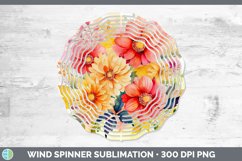 Autumn Flowers Wind Spinner | Bundle Spinner Designs Product Image 5