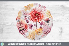 Autumn Flowers Wind Spinner | Bundle Spinner Designs Product Image 6