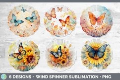 Autumn Butterflies Wind Spinner | Bundle Spinner Designs Product Image 2