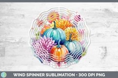 Autumn Chrysanthemums Wind Spinner | Bundle Spinner Designs Product Image 3