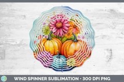 Autumn Chrysanthemums Wind Spinner | Bundle Spinner Designs Product Image 6