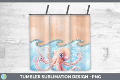 Add a Name Sea Animals Tumbler PNG Sublimation Design Bundle Product Image 4