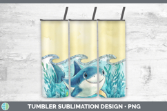 Add a Name Sea Animals Tumbler PNG Sublimation Design Bundle Product Image 6