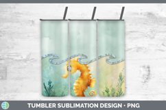 Add a Name Sea Animals Tumbler PNG Sublimation Design Bundle Product Image 12