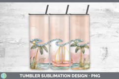 Add a Name Sea Animals Tumbler PNG Sublimation Design Bundle Product Image 19