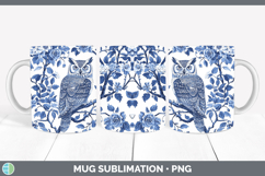 Chinoiserie Birds 01 Mug PNG Sublimation Design Bundle Product Image 17