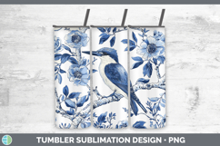 Chinoiserie Birds 01 Tumbler PNG Sublimation Design Bundle Product Image 13