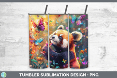 Rainbow Safari Tumbler PNG Glitter Sublimation Design Bundle Product Image 14
