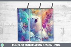 Rainbow Safari Tumbler PNG Glitter Sublimation Design Bundle Product Image 15