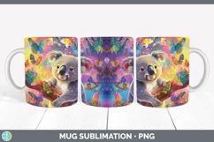 Rainbow Safari Mug PNG Glitter Sublimation Design Bundle Product Image 7
