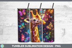Rainbow Safari Tumbler PNG Glitter Sublimation Design Bundle Product Image 10