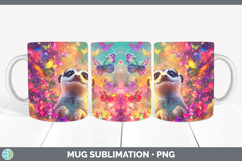 Rainbow Safari Mug PNG Glitter Sublimation Design Bundle Product Image 10