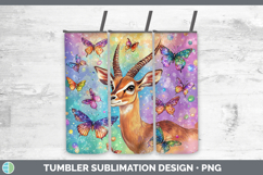 Rainbow Safari Tumbler PNG Glitter Sublimation Design Bundle Product Image 19