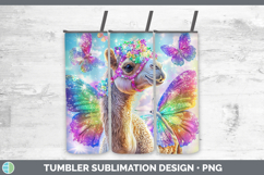 Rainbow Safari Tumbler PNG Glitter Sublimation Design Bundle Product Image 20