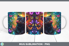 Rainbow Safari Mug PNG Glitter Sublimation Design Bundle Product Image 18