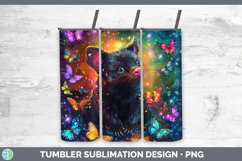 Rainbow Safari Tumbler PNG Glitter Sublimation Design Bundle Product Image 8