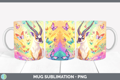 Rainbow Safari Mug PNG Glitter Sublimation Design Bundle Product Image 19