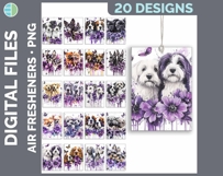 Dog Breed Air Freshener Bundle Sublimation Designs - Dogs 01 Product Image 25