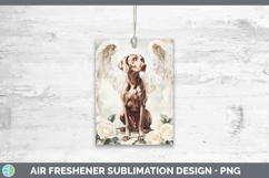 Dogs 01 Angel Weimaraner Air Freshener Sublimation Car Fresh Product Image 1