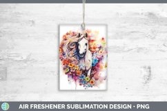 Watercolor Horse Air Freshener | Bundle Car Freshener Design Product Image 3