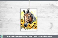 Watercolor Horse Air Freshener | Bundle Car Freshener Design Product Image 5