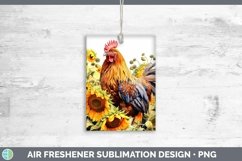 Watercolor Chicken Air Freshener | Bundle Car Freshener Desi Product Image 5