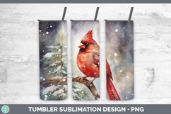 Christmas Christmas Cardinal Tumbler | Bundle 20 oz Skinny T Product Image 2