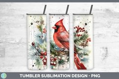 Christmas Christmas Cardinal Tumbler | Bundle 20 oz Skinny T Product Image 5