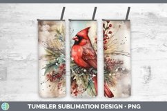 Christmas Christmas Cardinal Tumbler | Bundle 20 oz Skinny T Product Image 7