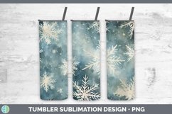 Christmas Christmas Snowflakes Tumbler | Bundle 20 oz Skinny Product Image 3