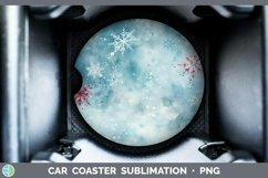 Christmas Christmas Snowflakes Car Coaster | Bundle Coaster Product Image 7