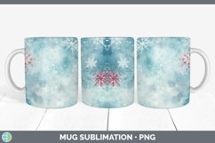 Christmas Christmas Snowflakes Mug Wrap | Bundle Coffee Cup Product Image 6
